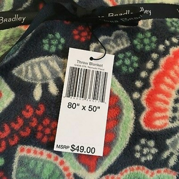 Vera Bradley Accessories Nwt Vera Bradley Nomadic Floral Blanket